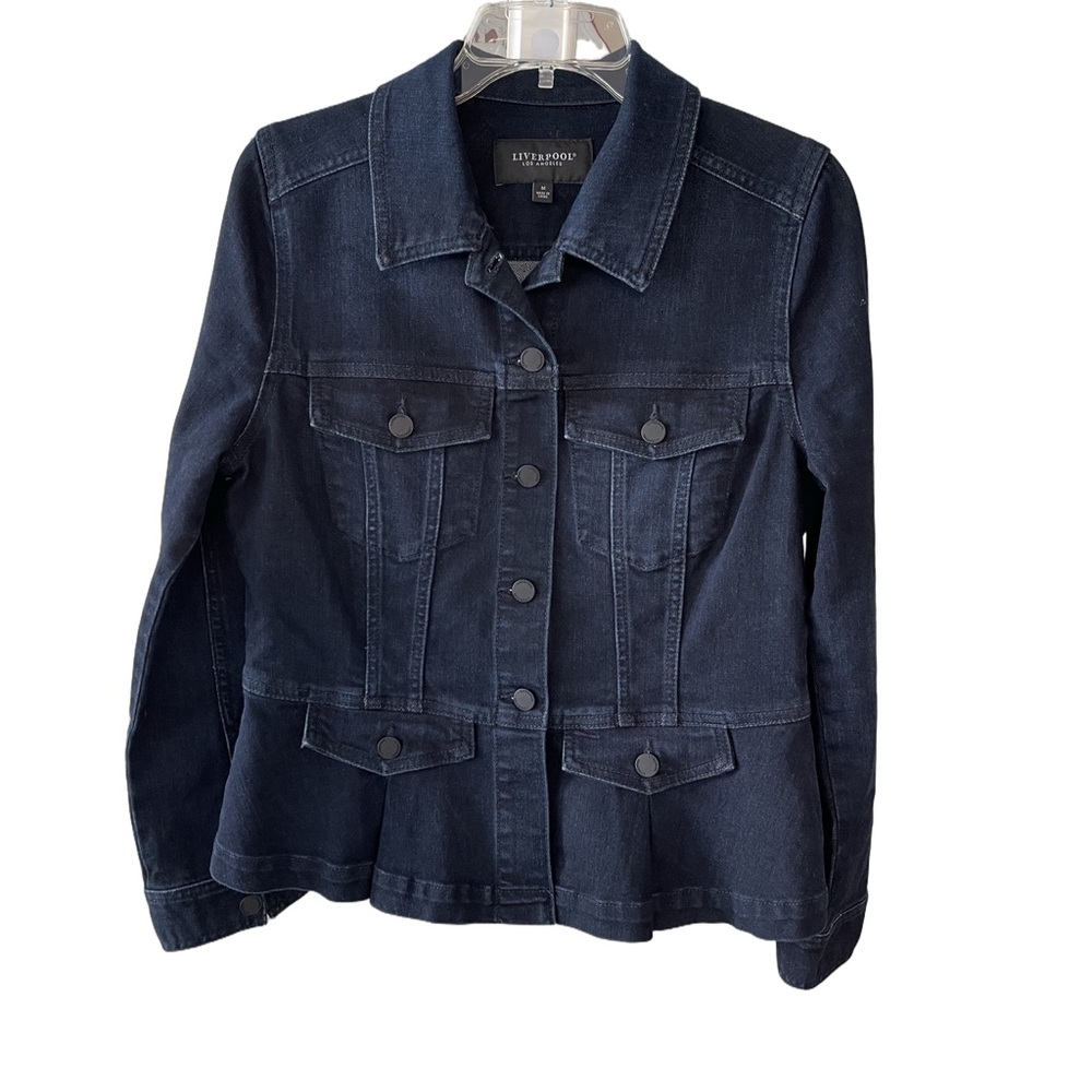 Liverpool Jeans Company Dark Blue Jean Jacket